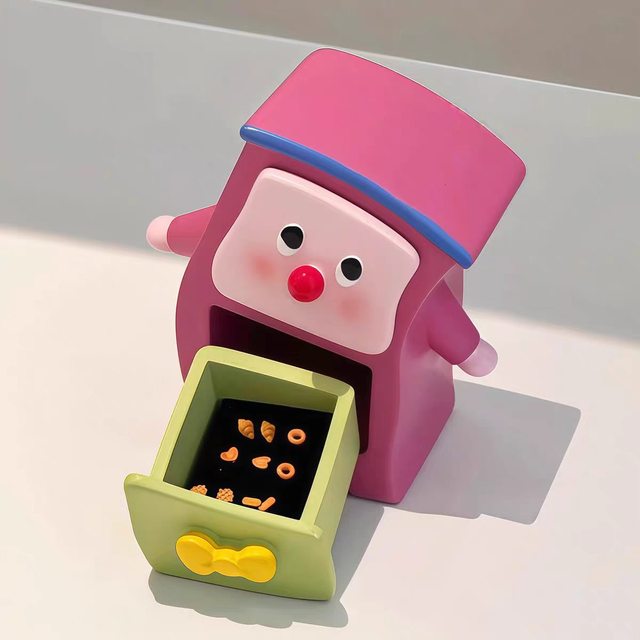 Custom Made Cartoon Style 3D Printing Art Toys Kids Storage Cabinet Cartoon DIY Modular Storage Organizer Table Decoration