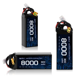 بطارية ليثيوم بوليمر LEIDA LD02 بقوة <span class=keywords><strong>14</strong></span>.8 فولت وسعة 8000 مللي أمبير في الساعة للطائرات بدون طيار وحماية النباتات، معدل تفريغ 30-60 درجة مئوية، 500 دورة شحن، متوفرة بالجملة - Product Image 6