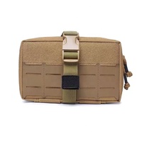 Pochette médicale tactique Molle EDC en nylon avec fermeture éclair, pour le camping en plein air, la chasse, trousse de premiers soins, portable, multifonctionnelle, de survie, d'urgence