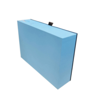 Coffret Cadeau de Luxe Personnalisé Haut de Gamme pour Pot de Safran Bleu, Thé et Bougie, avec Doublure en Mousse, Revêtement UV et Gaufrage