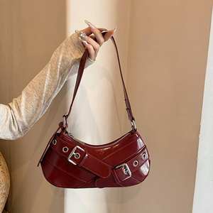 Bolso de mano de piel sintética suave de alta calidad para mujer, bolso de hombro moderno y elegante, bolso tote. - Product Image 4