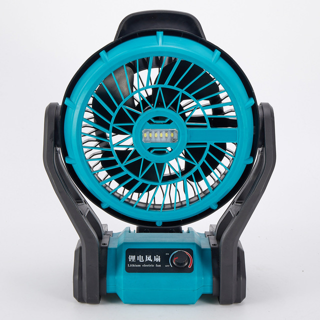 Hot Selling 12-Inch Rechargeable Lithium Battery Electric Fan Industrial Grade Foldable Plastic Brushless Household Outdoor