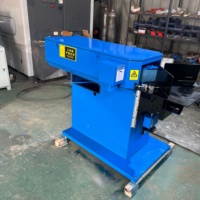 Machine à polir les bords, ponceuse à bande d'angle, meuleuse oscillante, portée verticale de 500 mm pour profilés tubulaires et métaux plats