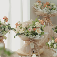 Emballage florale en Film plastique, séries de gelée, Style brouillard de soirée, boutique de fleurs, vente directe d'usine