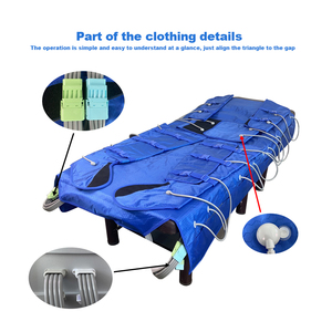 Appareil de pressothérapie de <span class=keywords><strong>drainage</strong></span> <span class=keywords><strong>lymphatique</strong></span> à 16 chambres, thérapie de massage détox, équipement de bureau étanche B-8310C2T - Product Image 5