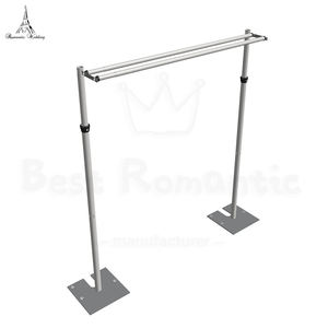 12 by Adjustable Pipe and Drape <b>Backdrop</b> <b>Stand</b> for Banquet Wedding Party Display <b>Backdrop</b> <b>Stand</b> Arch - Product Image 4