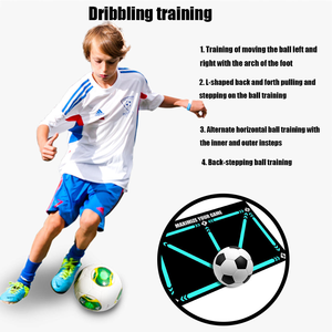 Set de Entrenamiento de Fútbol para Niños Antideslizante con Logotipo Personalizable, Tapete de Entrenamiento de Fútbol para Prácticas de Agilidad en Interiores - Product Image 6