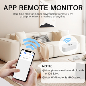 Smart Home Tuya <strong>Temperature</strong> And Humidity <strong>Sensor</strong> <strong>With</strong> Google Home And Alexa - Product Image 5