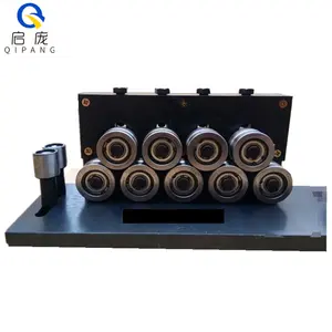 Qipang suitable for 5-8mm steel wire straightening machine with good roller guide and affordable straightening machine