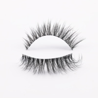 Faux cils en bande 3D en vison synthétique, doux, volumineux et réutilisables, à bande transparente, pour vente en gros, marque privée, salons de beauté et détaillants