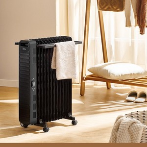 Radiador de aceite Midea de 2200W, 435x280x640mm, 13 Plus, 1 panel, calentador eléctrico doméstico para calefacción de dormitorios - Product Image 4