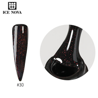 ICE NOVA Gel Teinté Nouvelle Arrivée Gel Disco Esmaltes Réfléchissant et Phosphorescent Paillettes Diamant Réfléchissantes Changeant de Couleur