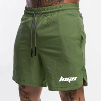 Vente en gros short Oem en nylon de jogging léger à haute élasticité et à séchage rapide short d'athlétisme personnalisé pour le basket-ball et la course à pied pour hommes
