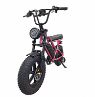 Vélo de montagne électrique G60mini pour adultes, 350W, batterie au lithium 13AH amovible, pneus larges, vélo de route cargo