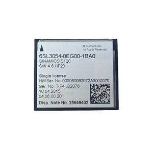 Tarjeta CompactFlash Siemens 6SL3054-0EG00-1BA0 SINAMICS S120, Nueva, 100% Original - Product Image 2