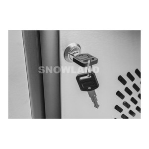 Nouveau restaurant cuisine congélateur refroidissement par <span class=keywords><strong>air</strong></span> établi 4 portes sous le comptoir réfrigérateur acier inoxydable plan de travail congélateur - Product Image 6