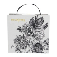 Caja de Regalo Magnética Rígida Personalizada con Asa, Caja de Embalaje de Papel de Lujo, Fabricante de Cajas de Regalo Plegables con Logotipo Personalizado