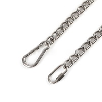 Chaîne soudée en acier inoxydable pour le séchage des vêtements d'animal familier de lustre d'ancre marine Serrure à chaîne durable et fonctionnelle