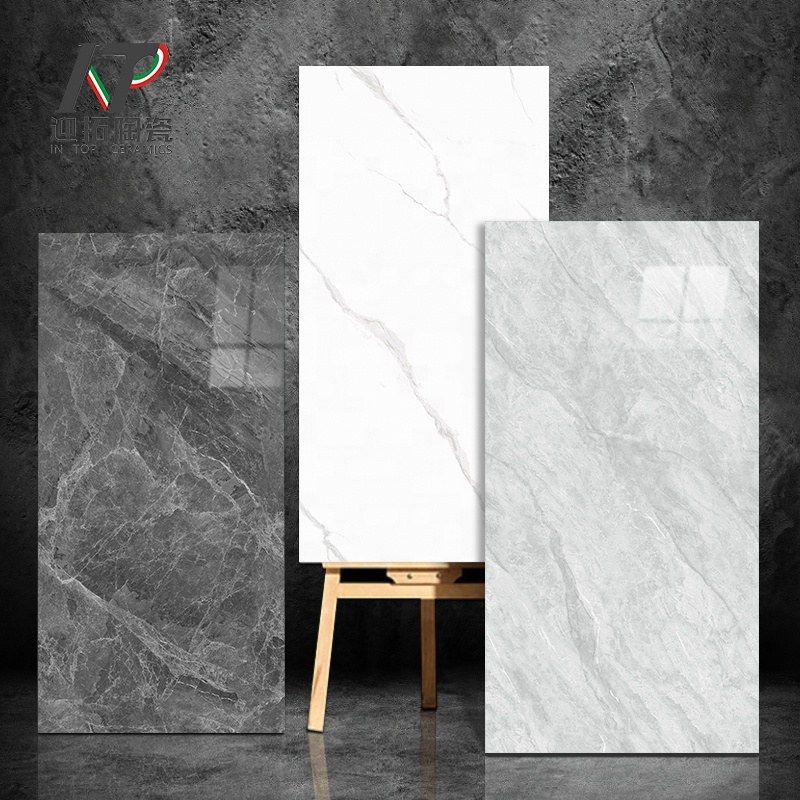 600x1200mm Full Body Marble Tiles Full Polished Porcelain Tiles Indoor Flooring And Wall tiles