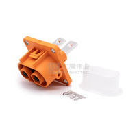 Connecteur d'alimentation et câble HVIL, 20 pièces, connecteurs de batterie 72V, 200a, 2 broches