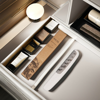 Kit d'Accueil Hôtelier en Papier Kraft avec Brosse à Dents, Dentifrice et Trousse de Rasage |   Logo personnalisé OEM