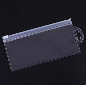 Custom Logo Printing Pvc Slider Zip Pouch Cheap Pencil Case <strong>Zipper</strong> Bag Clear Ziplock Plastic <strong>Zipper</strong> Bags - Product Image 5