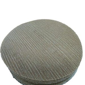 Disco Abrasivo in Carburo di Silicio Nero da 17 Pollici con Retro in <span class=keywords><strong>Velcro</strong></span> <span class=keywords><strong>per</strong></span> Levigatrici a Nastro Largo - Product Image 3