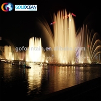 Pertunjukan Air Mancur di Atas Air dari Supplier Tiongkok, Air Mancur Menari Berkualitas Tinggi untuk Danau, Kolam Renang, Kolam, Taman, Sungai