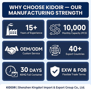 KIDOIR WC Integrato 2 in 1 Salvaspazio con Seduta per Squat, Scarico Doppio Silenzioso, Vendita Diretta dalla Fabbrica - Product Image 4
