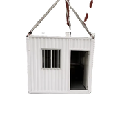 Maison conteneur modulaire préfabriquée pliable en X pour habitation, maison pliable étanche, vente en gros