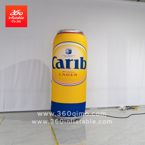 Pubblicità esterna Design personalizzato gigante gonfiabile birra può pubblicità gonfiabile bottiglia di birra di vino - Product Image 3