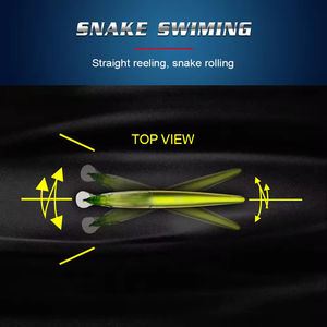 163 mm 32 g Salzwasser schwimmender <span class=keywords><strong>Minnow</strong></span>-Wobbler, künstlicher Schwimmköder aus Hartplastik, Angelköder für Barsch - Product Image 4