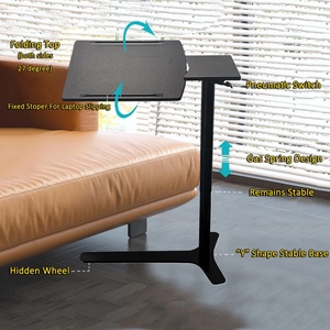 Elevador de resorte neumático ergonómico, sofá de escritorio plegable, mesa de cama, escritorio lateral, diseño moderno de alta calidad con ruedas ocultas - Product Image 1