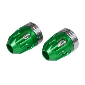 Tapas de Manillar para Motocicleta <span class=keywords><strong>Kawasaki</strong></span> Ninja 400, Cubiertas de Empuñadura CNC Fijadas en los Extremos del Manillar Izquierdo y Derecho - Product Image 4