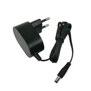 Adaptador de fuente de alimentación universal de alta calidad 12V 1A AC DC Enchufe europeo 12W adaptador de corriente de conmutación 12V 1A