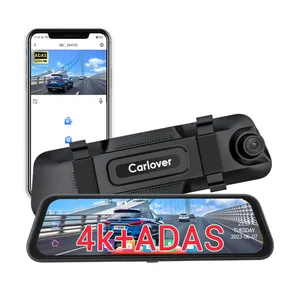 4k Dashcam 와이파이 ADAS BSD 자동차 Dvr 2 카메라 대시 캠 4K 듀얼 렌즈 전면 및 후면 대시 캠