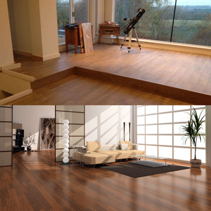 Pisos Laminados de PVC Vinílico para Interiores, Sistema de Clic, Piso Vinílico SPC de 7mm Tipo Madera Impermeable - Product Image 5