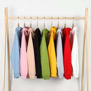 Set di felpe e pantaloni Unisex in bianco a buon mercato all'ingrosso personalizzato con cappuccio e Jogger in cotone poliestere 2 pezzi sublimazione - Product Image 5