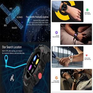 G02AJ Posicionamiento GPS Hombres Mujeres Cool Responder Call Ritmo cardíaco Deporte al aire libre GPS Fitness Health Tracker Da <span class=keywords><strong>Fit</strong></span> Reloj inteligente - Product Image 3