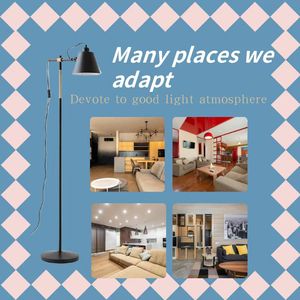 Meja belajar kayu gaya Modern dan Set kursi dengan lampu LED besar furnitur rumah kantor untuk Laptop PC komputer menggunakan kap logam - Product Image 6