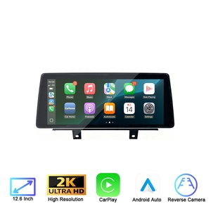 Autoradio multimédia GPS Rhythm 12,6 pouces avec Carplay et Android Auto, emballage de vente au détail pour BMW Série 1 F20/F21/F40 2017-2023 - Product Image 1