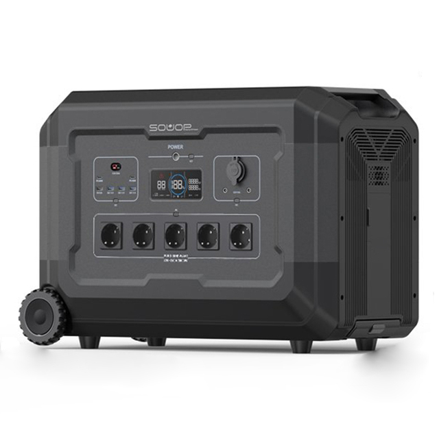 SOUOP S3 3600W Generatore Di Corrente Portatile Batteria 3KW Solar Generator 3000 Watt Solargenerator Portable Power Station