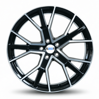 Jantes Flrocky 20 21 22 pouces PCD 5X112 avec finition noire pour Audi