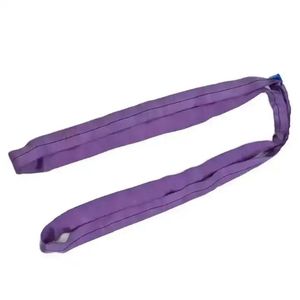 <span class=keywords><strong>Élingue</strong></span> de levage <span class=keywords><strong>ronde</strong></span> molle résistante de <span class=keywords><strong>textile</strong></span>/<span class=keywords><strong>élingue</strong></span> de sangle avec le facteur de sécurité 6:1 7:1 - Product Image 4