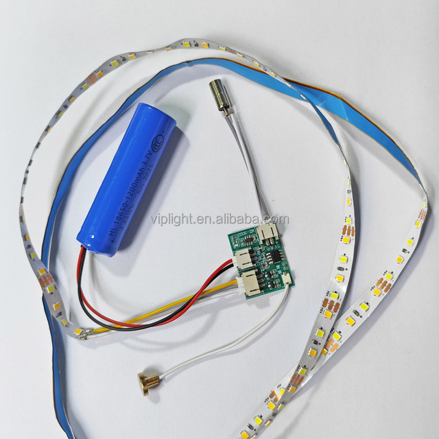 Factory Touch Sensor Portable Led Lamp Module with 18650 3.7v Rechargeable Battery DIY LED Strip Kit