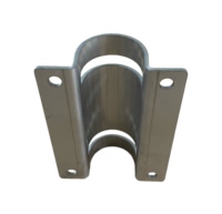 Support de moniteur réglable en acier inoxydable, bras télescopique pour éclairage public, pour installation murale et sur poteau en extérieur