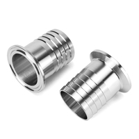 Collier de serrage de type tour en acier inoxydable 304/316 de qualité alimentaire, sanitaire, à installation rapide, pour tuyau d'eau, tuyau flexible, raccord de robinet