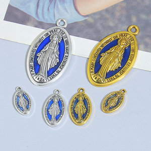 Großhandel personal isierte Metall Zink legierung christlich-katholische St. Michael religiöse Medaillen - Product Image 2