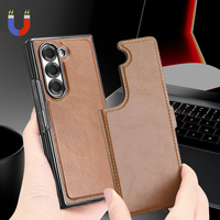 Coque de protection intégrale antichoc en TPU+PC finition miroir de luxe série Platinum pour Z Fold5/Fold6/Fold7 – Vente en gros