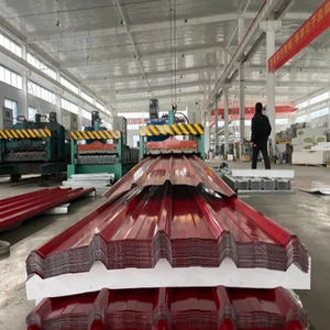 Fabricant <span class=keywords><strong>de</strong></span> haute qualité Dx51d Dx51d + Z PPGI IBR Tôle <span class=keywords><strong>de</strong></span> <span class=keywords><strong>toiture</strong></span> en <span class=keywords><strong>acier</strong></span> ondulé <span class=keywords><strong>galvanisé</strong></span> à revêtement <span class=keywords><strong>de</strong></span> couleur GI Panneau <span class=keywords><strong>de</strong></span> <span class=keywords><strong>toiture</strong></span> nervuré - Product Image 3